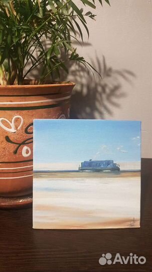 Картина маслом 15x15