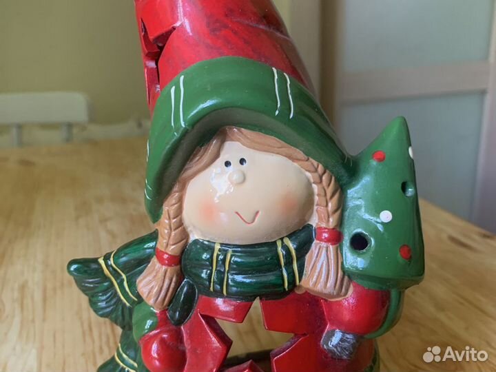 Керамический подсвечник