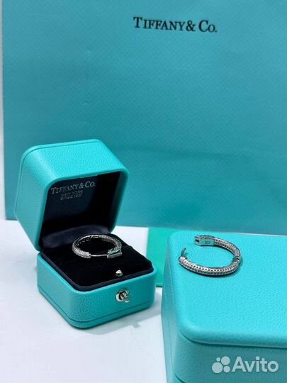 Серебряные серьги Tiffany & Co