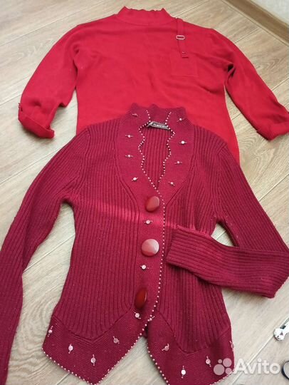 За всё. Женские вещи б/у пакетом 44-46 размер