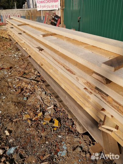 Доска обрезная. Брус 150-150. 50 - 150
