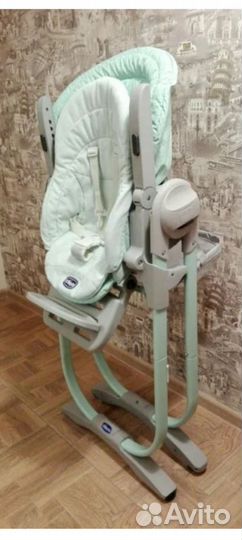 Стульчик для кормления chicco polly magic 0+