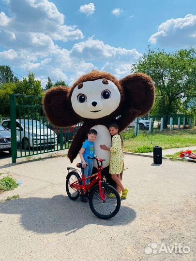 Поздравление от белого мишки, ушастика и гориллы