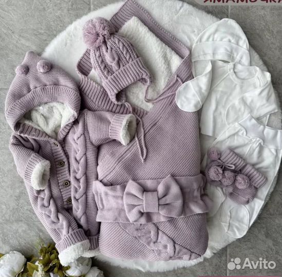 Конверт на выписку осень зима