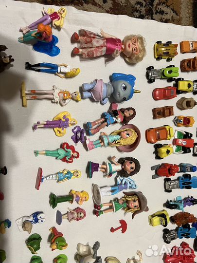 Игрушки киндер и другие 374, 3,5кг /цена за все