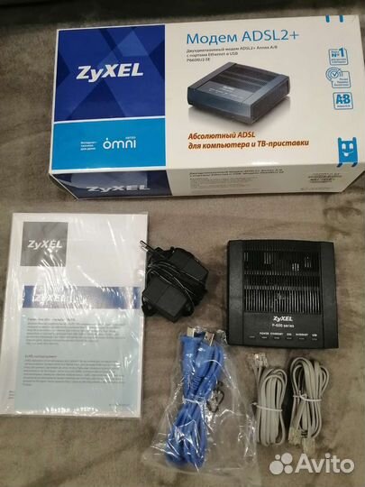 Двухдиапазонный модем adsl2+ Zyxel P-600 series