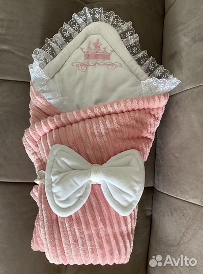 Конверт одеяло на выписку зимний