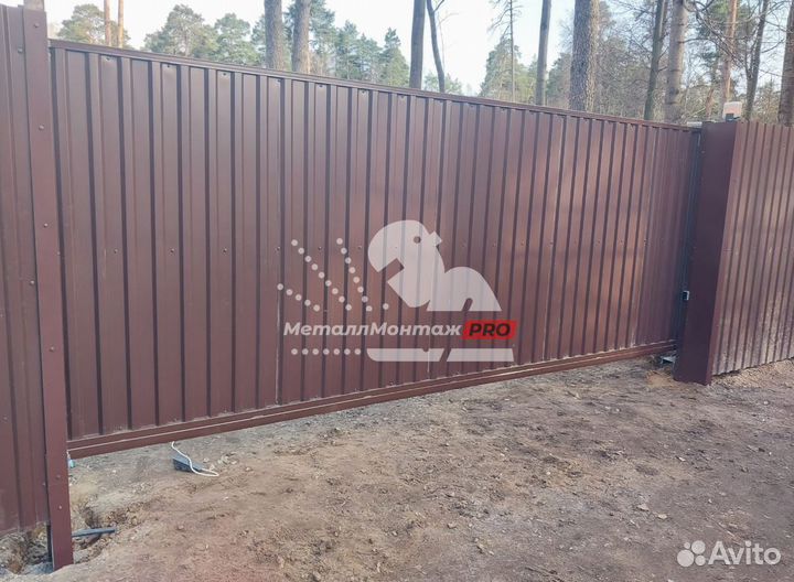 Откатные ворота