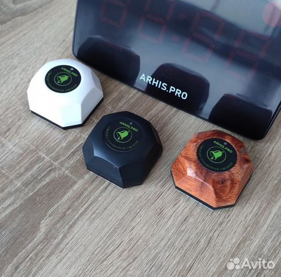 Кнопки вызова официанта модель Бургер и табло