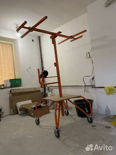Подъемник для гипсокартона аренда