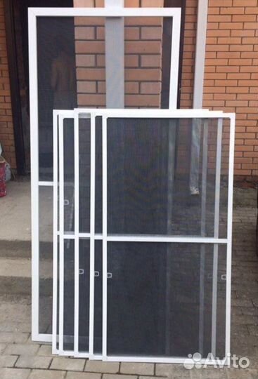 Москитная сетка на окна, изготовление усиленная