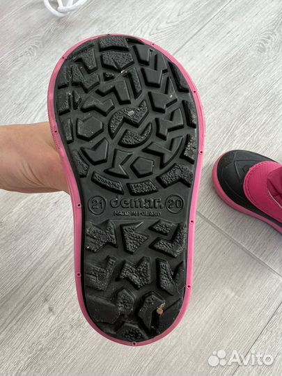 Сапожки для девочки 20 размер