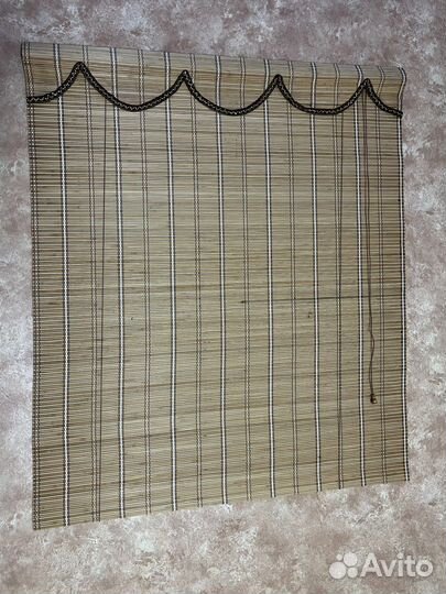 Рулонная бамбуковая штора