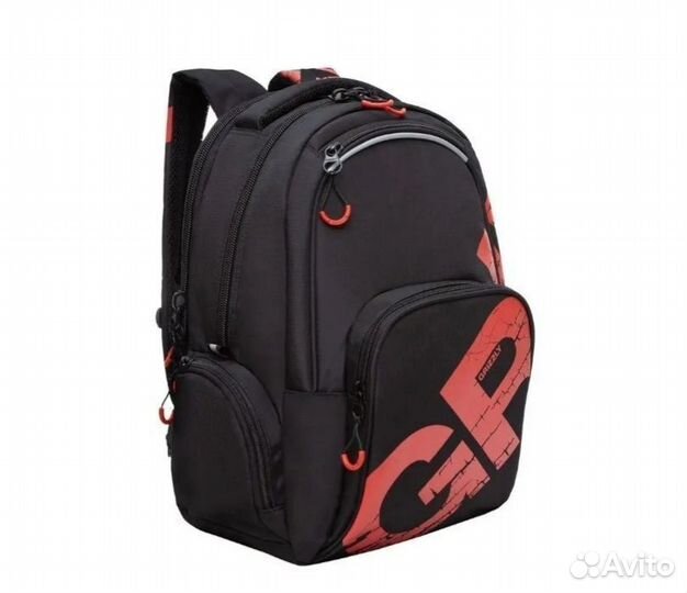 Рюкзак (ранец) Grizzly RU-423-14 красный