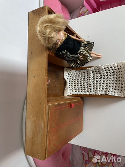 Мебель для куклы деревянная