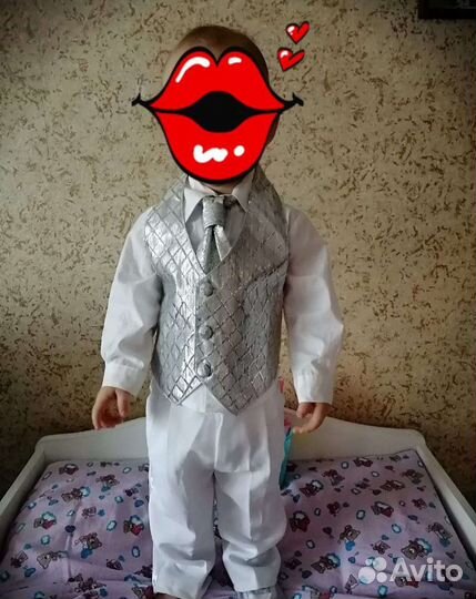 Праздничный костюм на мальчика 74 80размер