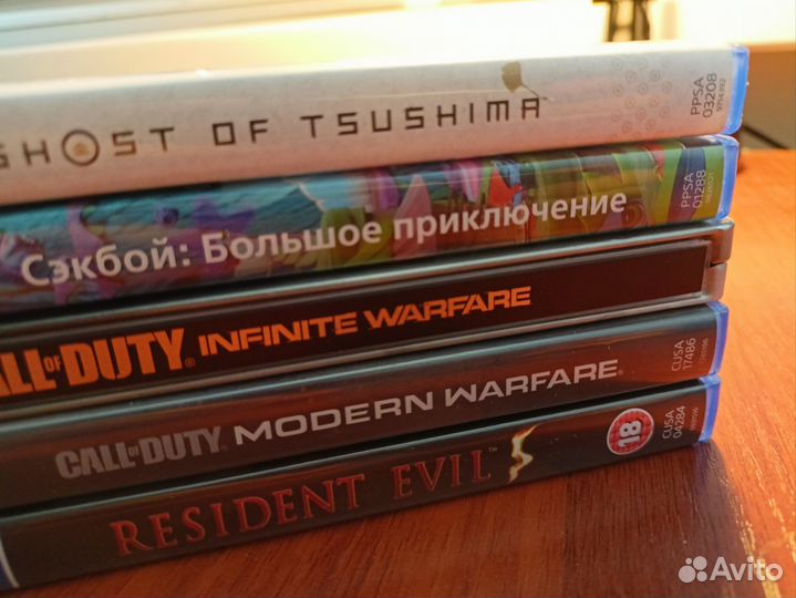 Призрак цусимы ps5/сэкбой ps5/call of duty ps4/5