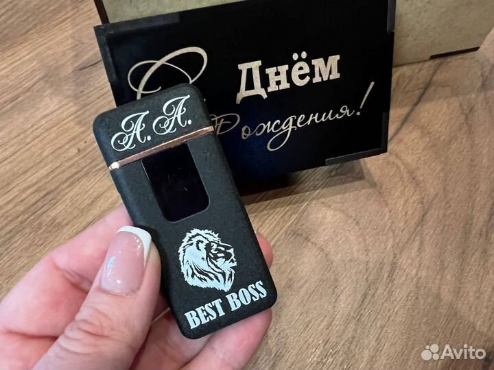 Зажигалка USB спиральная с лазерной гравировкой