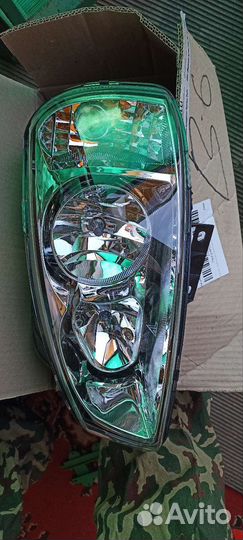 Накладки под фары Калина на Маз Евро