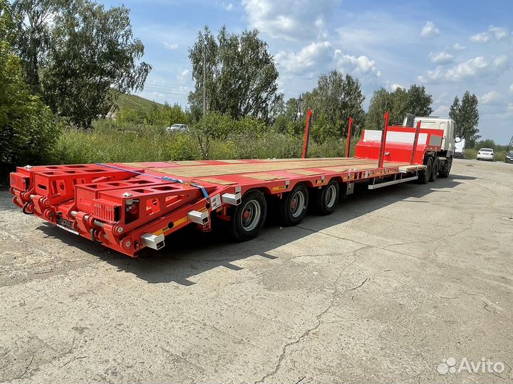 Полуприцеп трал (тяжеловоз) Berger 9853, 2023