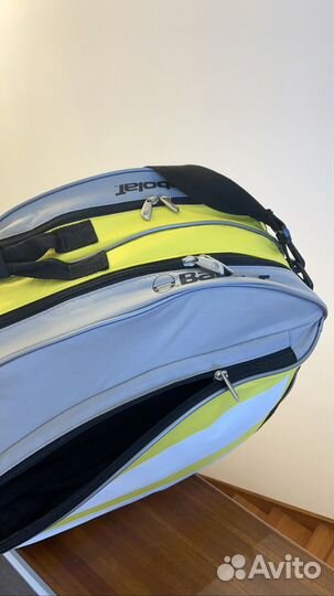 Теннисная сумка babolat. Два разделения