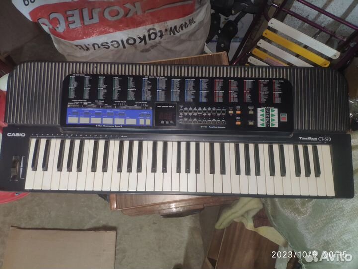 Синтезатор casio ct-670