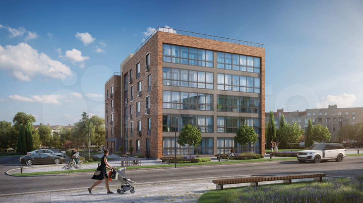 2-к. квартира, 64,1 м², 5/5 эт.