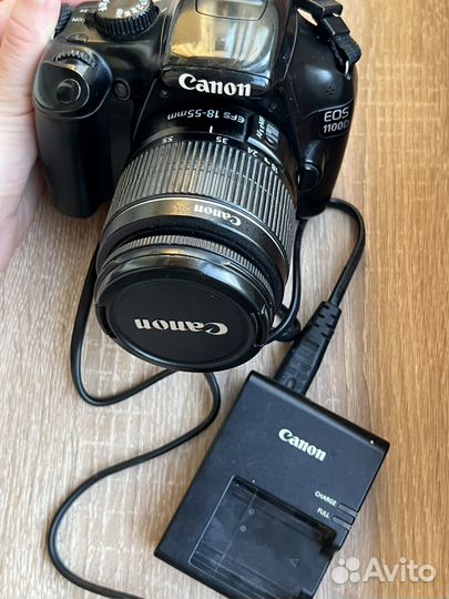 Зеркальный фотоаппарат canon eos 1100d