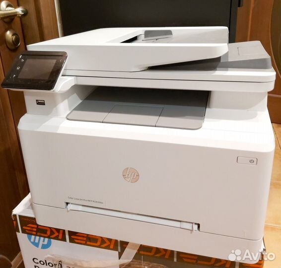 Цветной мфу HP color laserjet pro mfp m283fdw