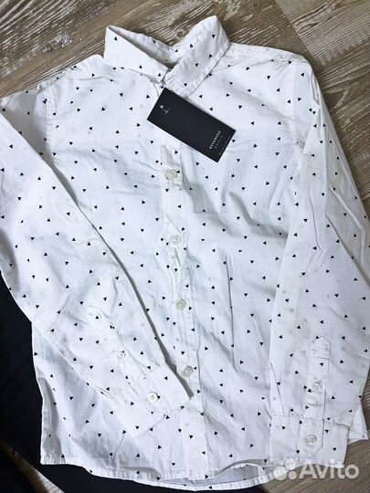 Рубашка и брюки reserved Новые 134 см