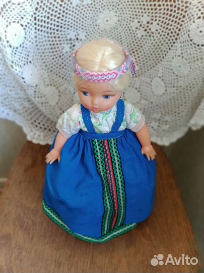 Кукла ссср.Чайница