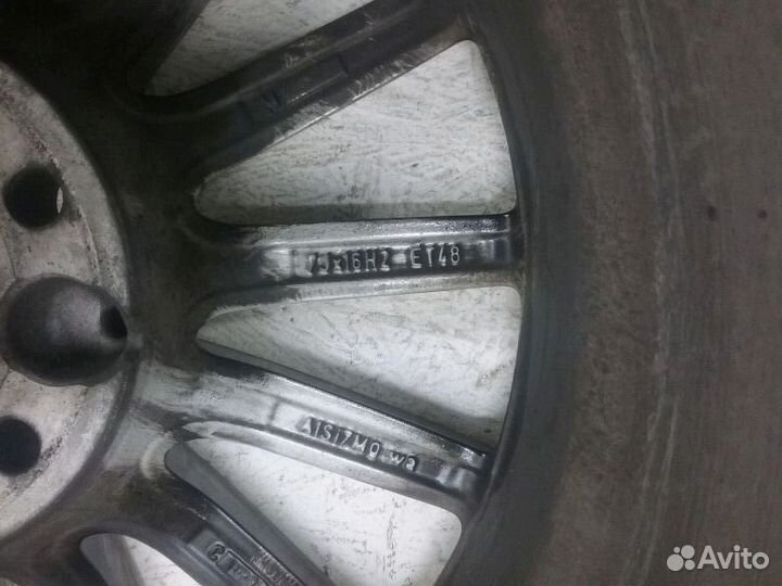 Диск колеса литой Mercedes Benz C-klasse W205 R16