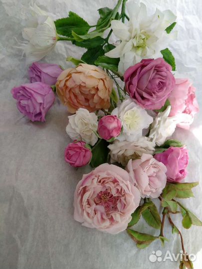 Онлайн обучение цветы из флористической глины