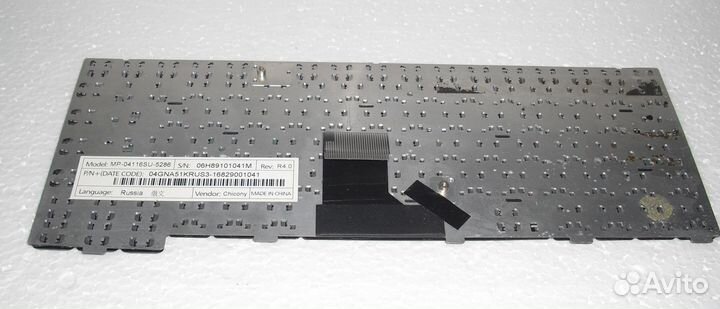 Клавиатура MP-04116SU-5286 для ноутбука