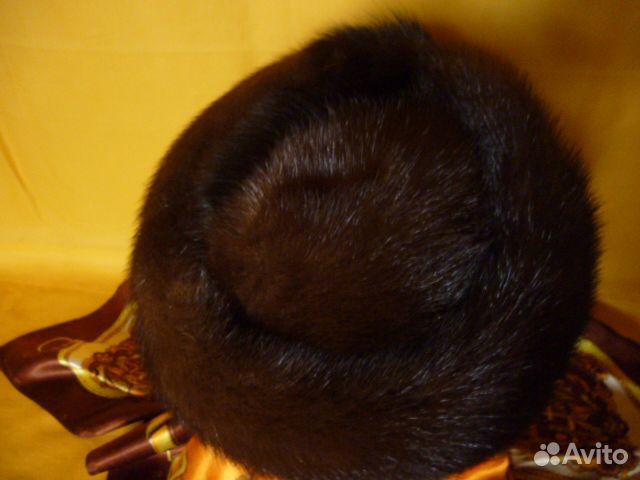 Шапка норковая женская