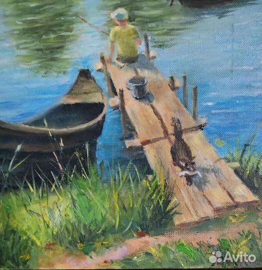 Картина маслом, пейзаж