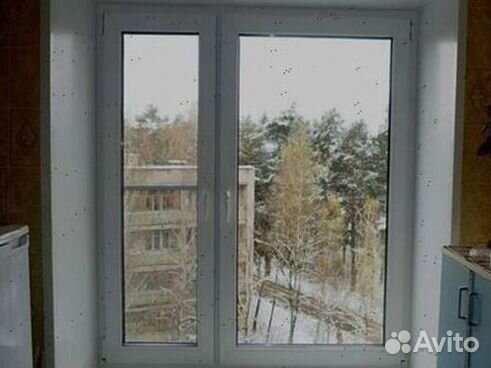 Пластиковое окно с ламинацией