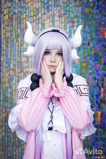 Косплей Канна Камуи Дракон горничная Кобаяши