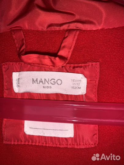 Зимнее пальто для девочки