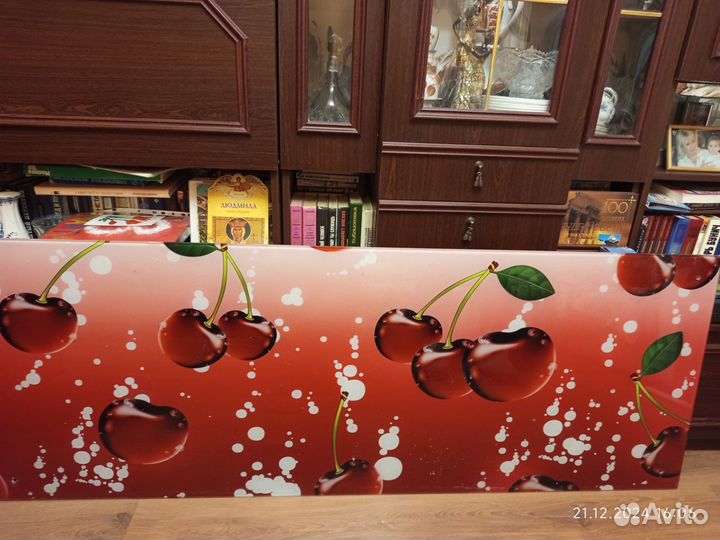 Кухонный фартук 160 / 60 из закаленного стекла