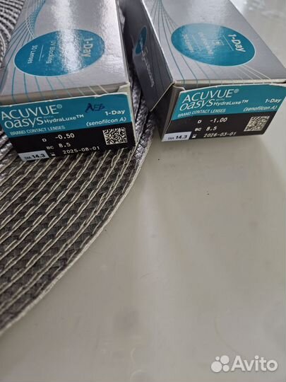 Линзы контактные (3 шт.) acuvue oasys 1 day