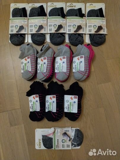 Носки спортивные Crivit 35 37 39 41 43 44