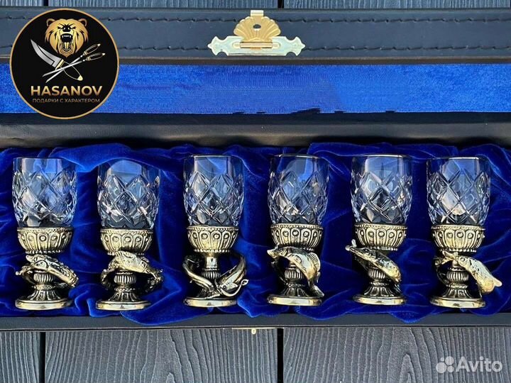 Подарочный набор рюмки перевертышей