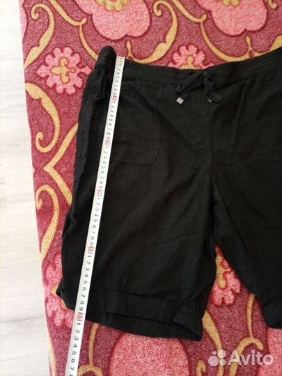 Шорты из натуральной ткани 48/50