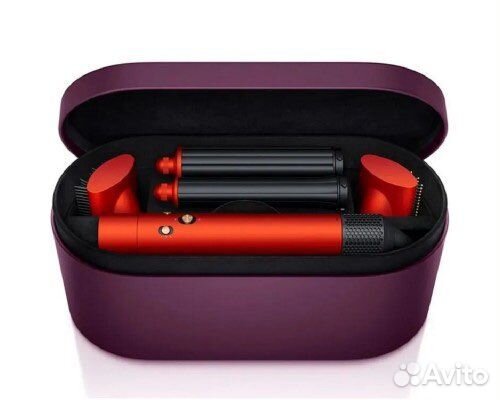 Стайлер dyson airwrap complete long topaz orange