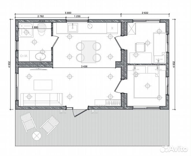 Готовый Модульный дом