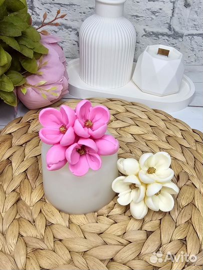 Силиконовая форма, молд Цветы Яблони