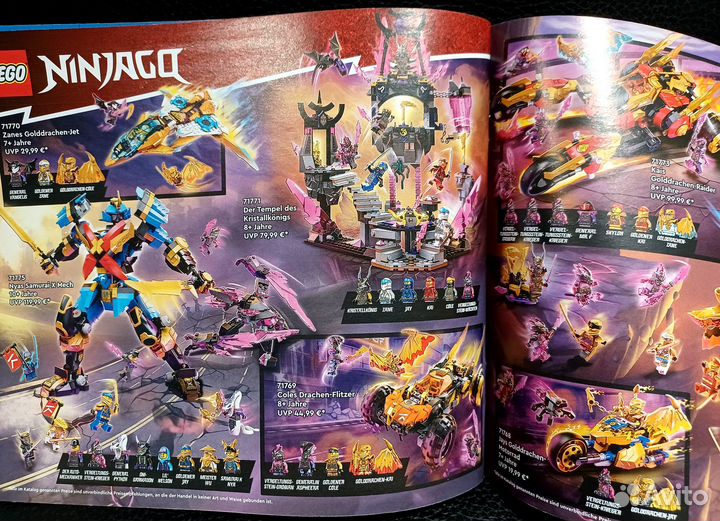 Каталог Lego сент-дек 2023 из Германии Новый