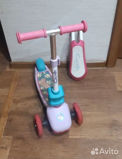 Самокат-беговел Capella Puppy со съёмным сиденьем