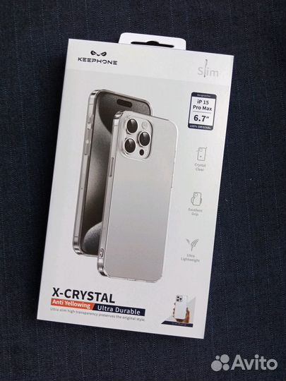 Keephone X-Crystal Case / прозрачный чехол iPhone